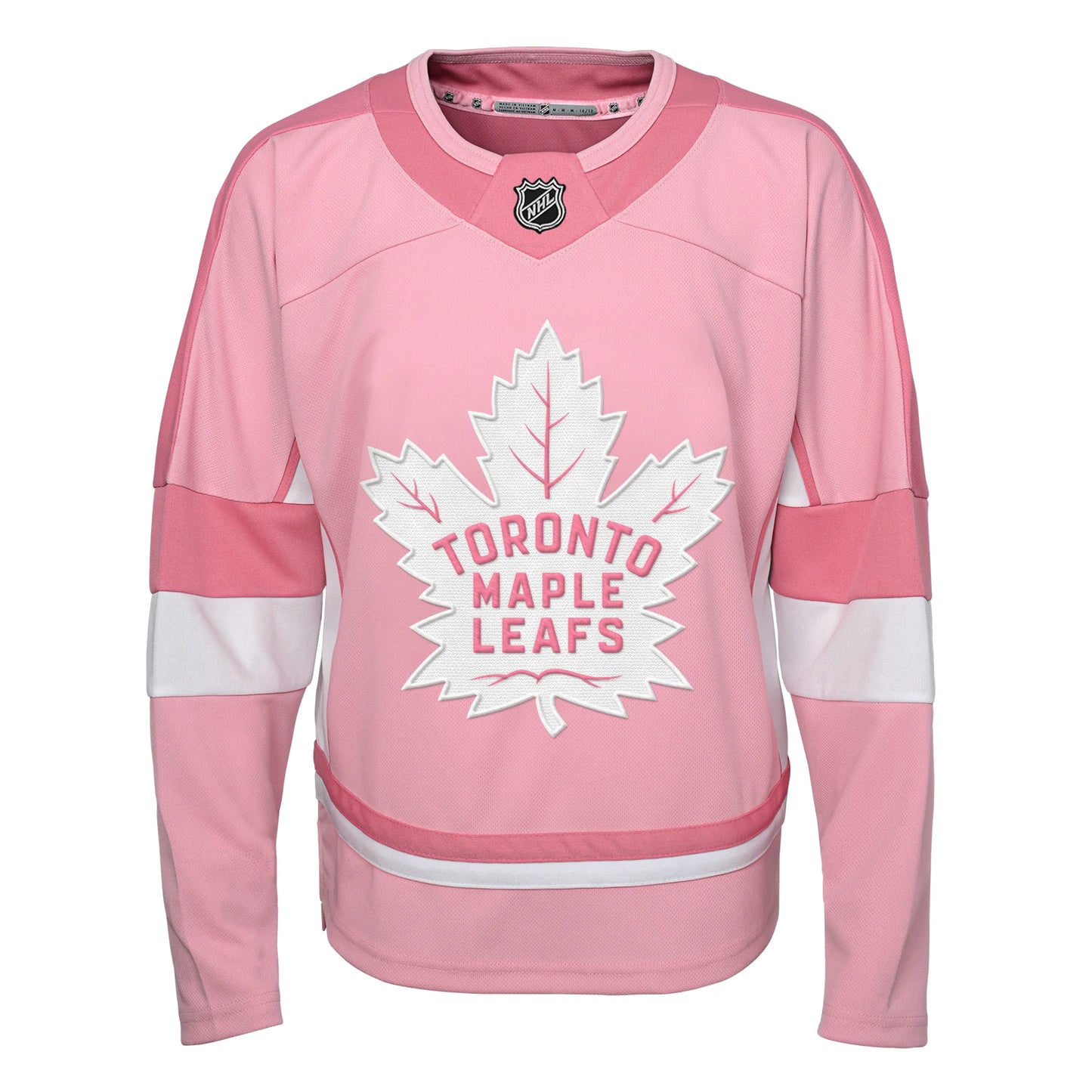Youth Girls Toronto Maple Leafs Pink Fashion Jersey