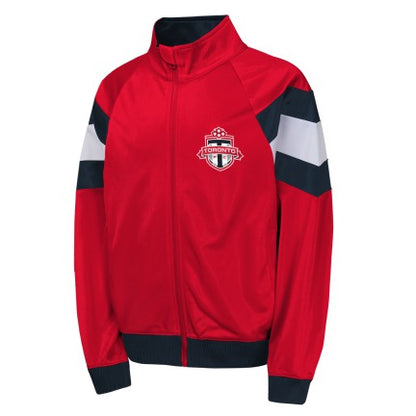 Youth Toronto FC Red Field Full-Zip Jacket