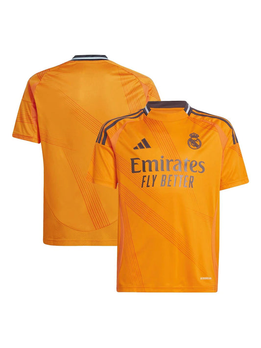 Real Madrid FC Adidas 2024-25 Replica Orange Away Jersey