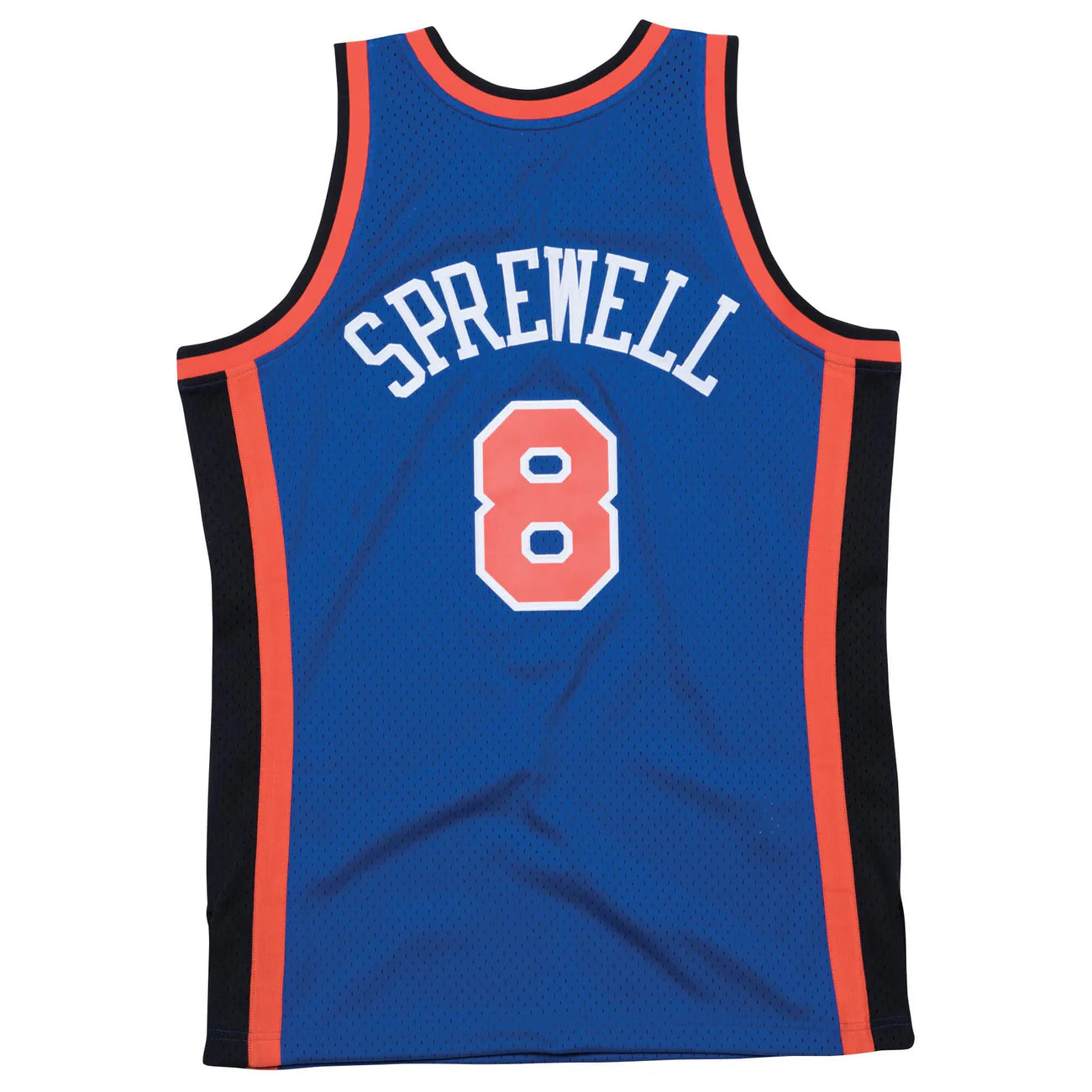 Latrell Sprewell #8 New York Knicks Mitchell & Ness 1998-99 Hardwood Classic Swingman Jersey