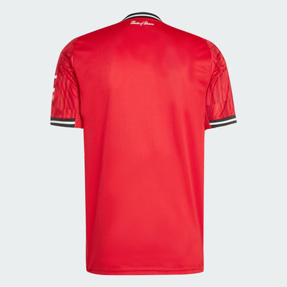 Manchester United FC Adidas 2025/26 Home Replica Jersey - Red