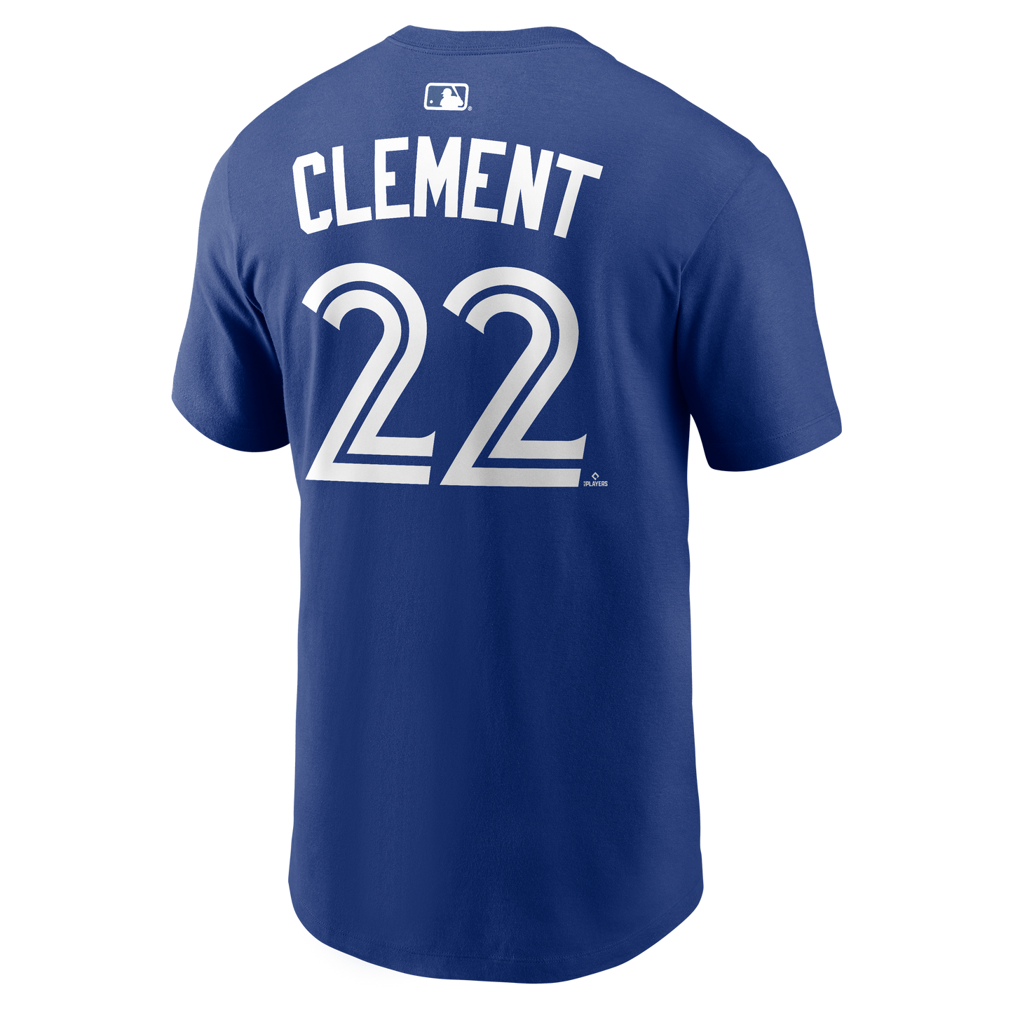 Toronto Blue Jays Ernie Clement #22 Nike Royal Blue Name & Number T-Shirt