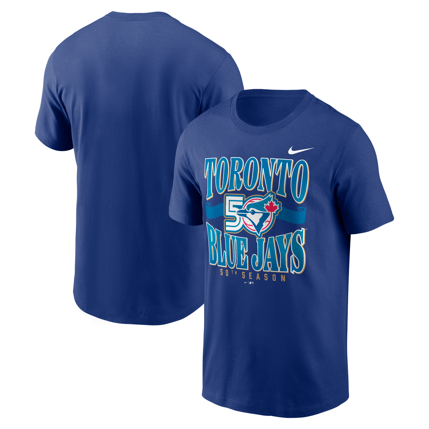 Toronto Blue Jays New Era 50th Season Anniversary Graphic T-Shirt