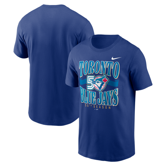 Toronto Blue Jays New Era 50th Season Anniversary Graphic T-Shirt