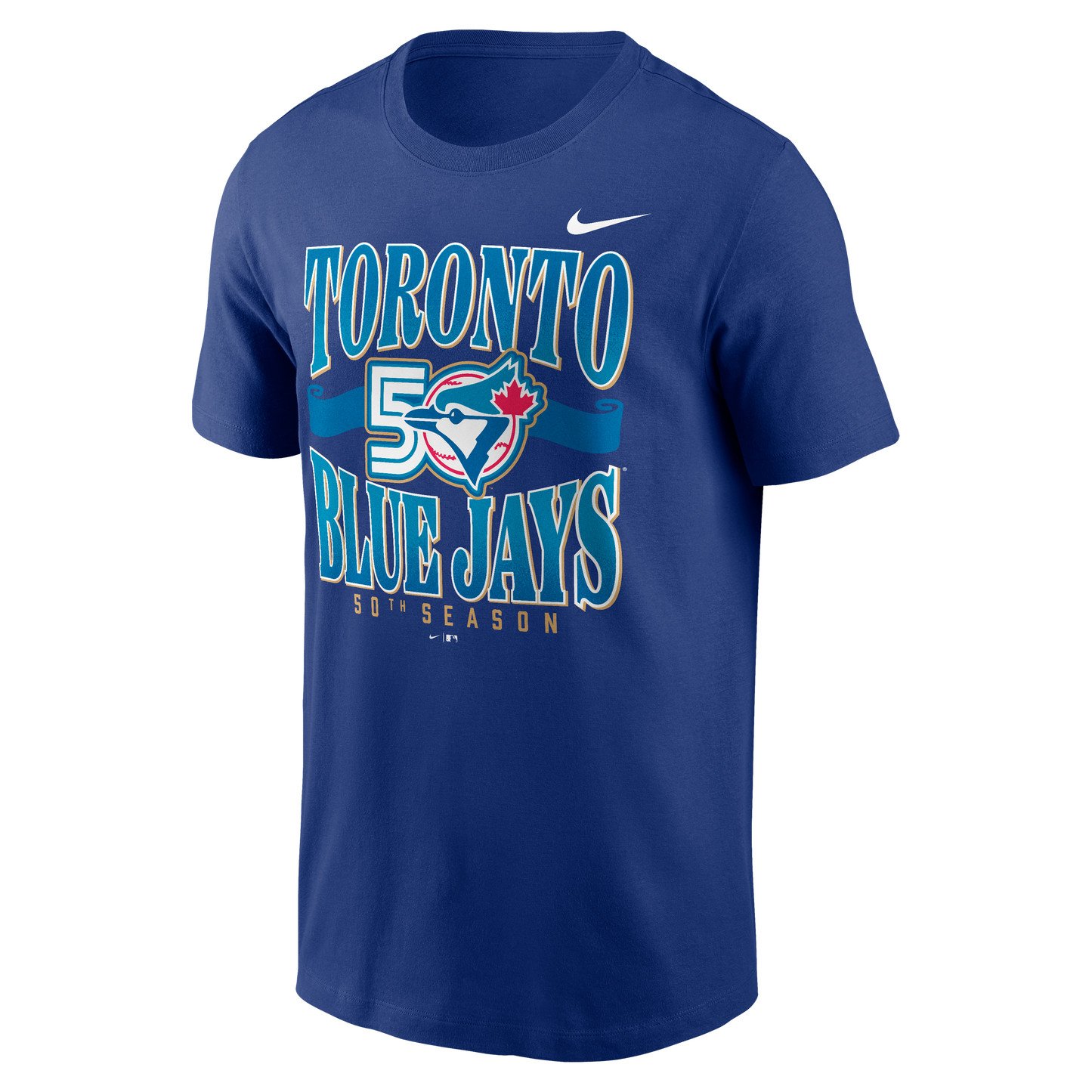 Toronto Blue Jays New Era 50th Season Anniversary Graphic T-Shirt