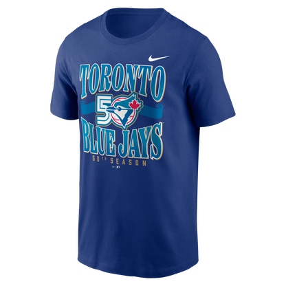Toronto Blue Jays New Era 50th Season Anniversary Graphic T-Shirt