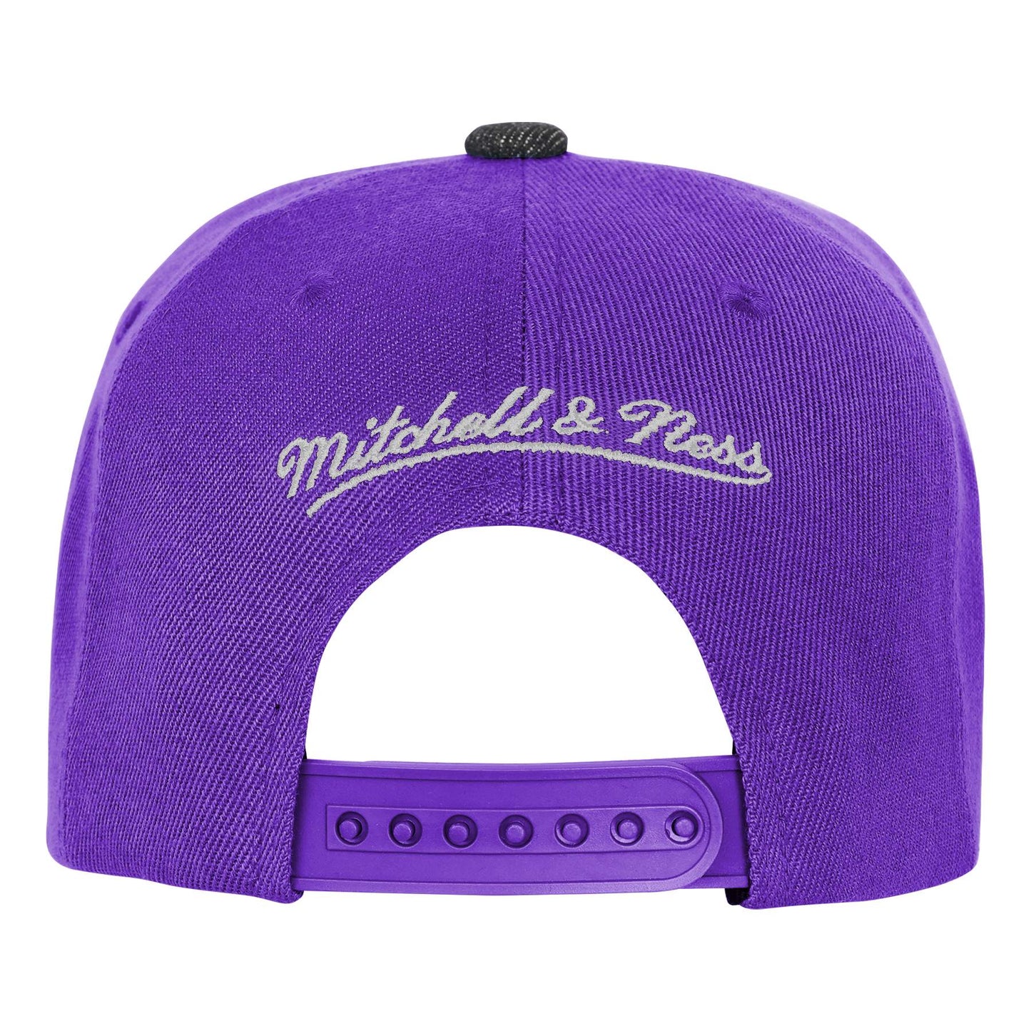 Youth Toronto Raptors Mitchell & Ness PatchWork Hard Wood Classic Snapback Hat