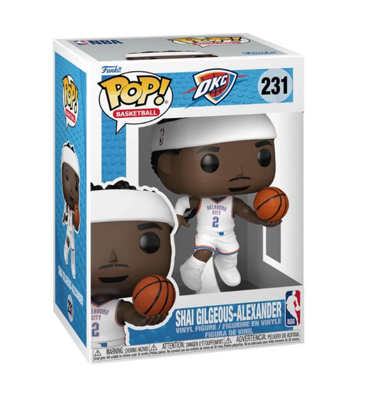 NBA POP! Funko Oklahoma City Thunder OKC Shai Gilgeous-Alexander Vinyl Figure #231