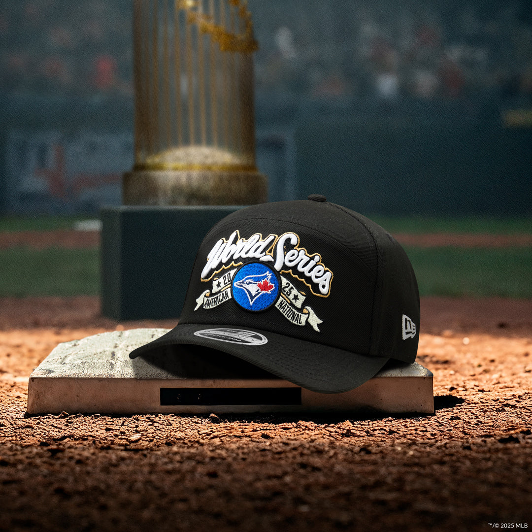 Toronto Blue Jays 2025 MLB LCS Champions 9SEVENTY Adjustable Hat New Era – Embroidered Patch Edition (Restock)