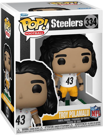 NFL POP! Funko Pittsburgh Steelers Troy Polamalu Vinyl Figure #334