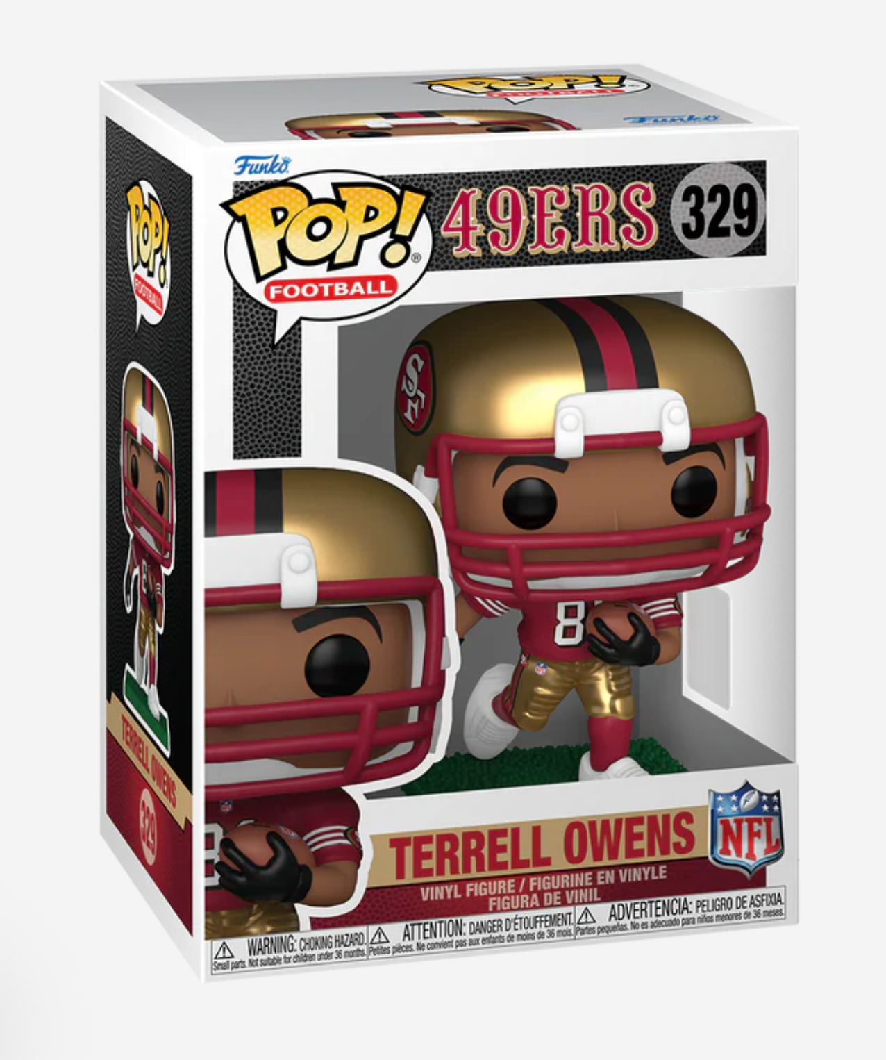 NFL POP! Funko San Francisco 49ers Terrell Owens Vinyl Figure #329