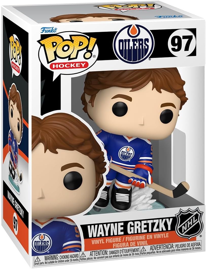 NHL POP! Funko Edmonton Oilers Wayne Gretzky Vinyl Figure #97