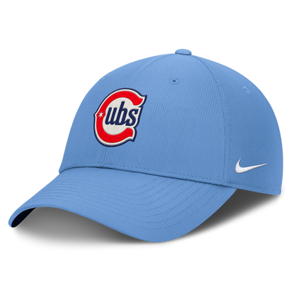 Chicago Cubs Nike Dri-Fit Adjustable Club Cap - Light Blue