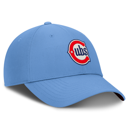 Chicago Cubs Nike Dri-Fit Adjustable Club Cap - Light Blue