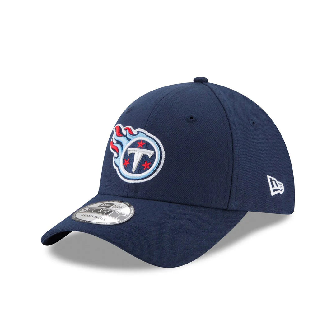 Tennessee Titans NFL New Era 9FORTY Adjustable Hat - Dark Blue