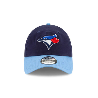 Toronto Blue Jays New Era 50th Season Anniversary On-Field 9TWENTY Two-Tone Alt 4 Blue Adjustable Hat