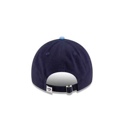 Toronto Blue Jays New Era 50th Season Anniversary On-Field 9TWENTY Two-Tone Alt 4 Blue Adjustable Hat