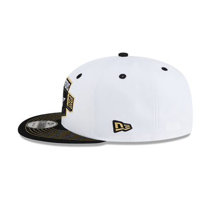 New York Knicks New Era 2026 NBA Finals Champions Locker Room 9FIFTY Snapback Hat - Black