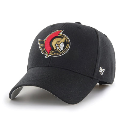 Ottawa Senators 47' Brand MVP Adjustable Cap - Black