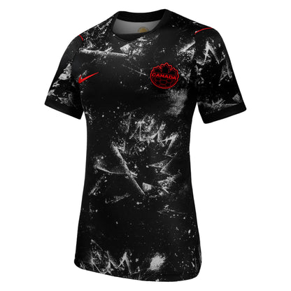 Womens Canada National Soccer 2026 Fifa World Cup Nike Replica Jersey - Black