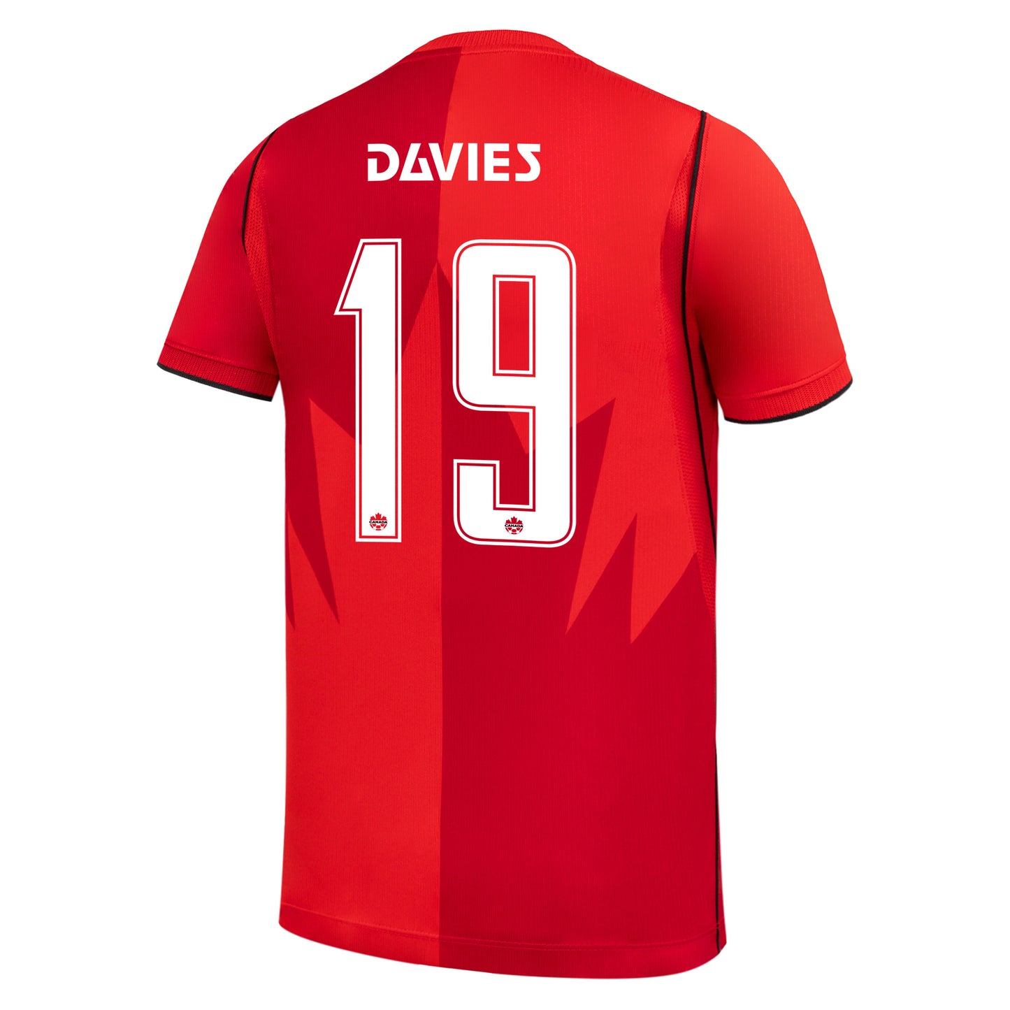 Youth Canada National Soccer Alphonso Davis #19 2026 Fifa World Cup Nike Replica Stadium Jersey - Red
