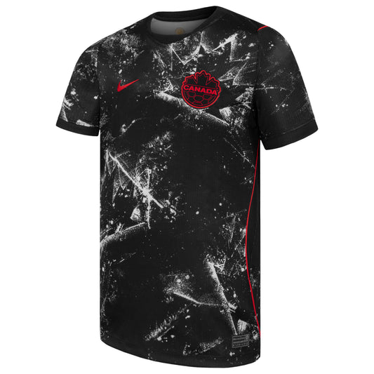 Youth Canada National Soccer 2026 Fifa World Cup Nike Replica Jersey - Black