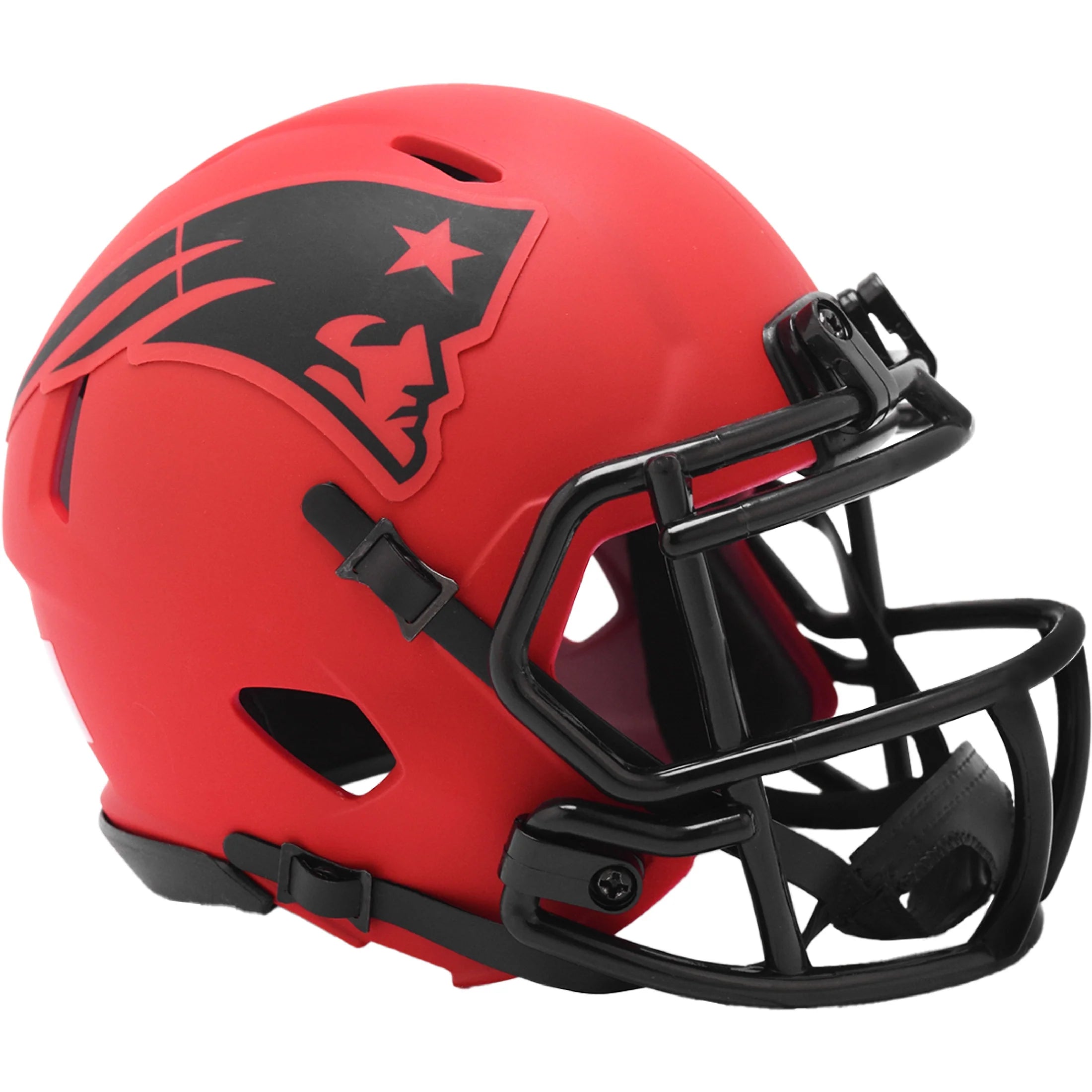 New England Patriots RAVE Riddell NFL Speed Mini Football Helmet – Pro ...