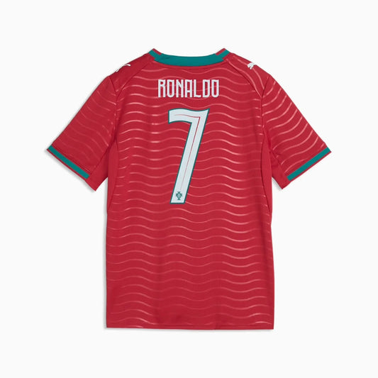 Cristiano Ronaldo #7 Portugal National Team Fifa World Cup Puma 2025/26 Home Replica Jersey