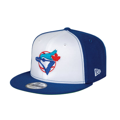 Toronto Blue Jays New Era Cooperstown Collection On-Field 9FIFTY SnapBack Hat - TwoTone Blue