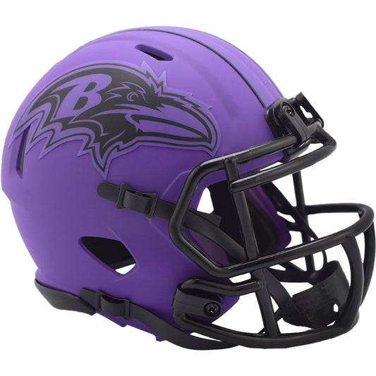 Baltimore Ravens RAVE Riddell NFL Speed Mini Football Helmet