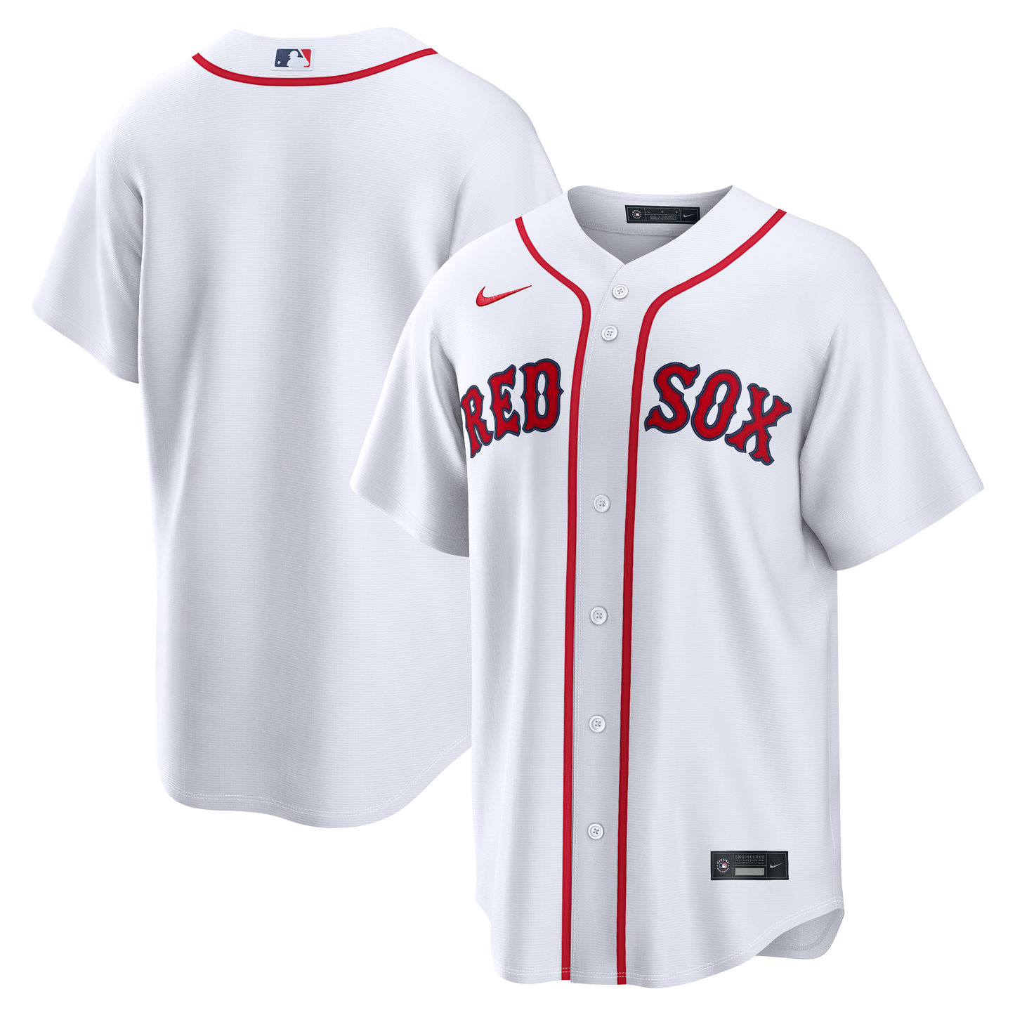 Boston Red Sox Nike White Home Replica Team Jersey