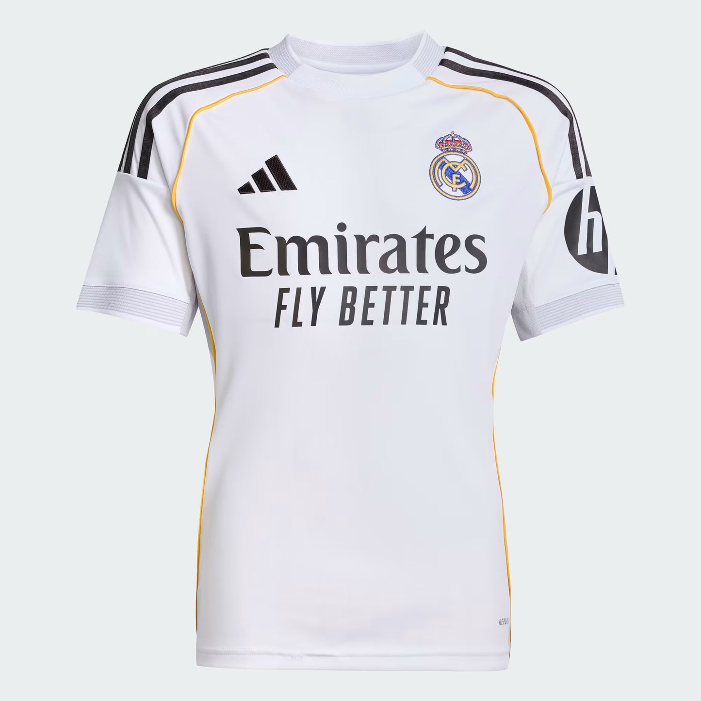 Youth Real Madrid FC Adidas 2025-26 Replica White Home Jersey