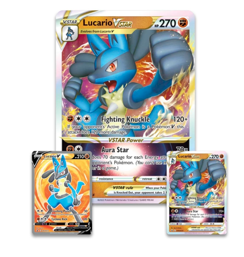 Pokémon TCG: Lucario VSTAR Premium Collection