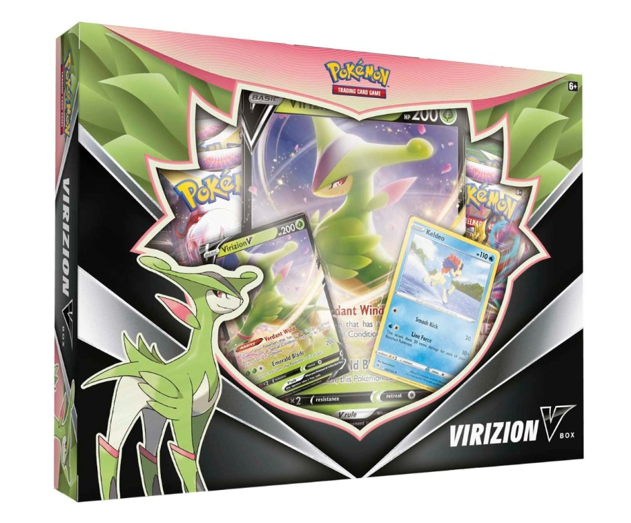 Pokémon TCG: Virizion V Box - Pro League Sports Collectibles Inc.