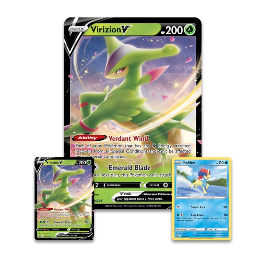 Pokémon TCG: Virizion V Box - Pro League Sports Collectibles Inc.