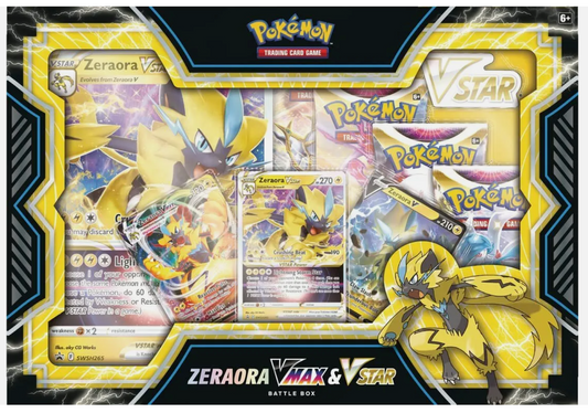 Pokemon TCG: Zeraora VMAX VSTAR Battle Box