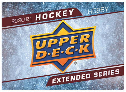 2020-21 Upper Deck Extended Series Hockey - 8 Card Pack from Hobby Box