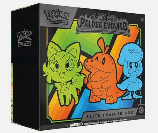 Pokémon TCG: Scarlet & Violet-Paldea Evolved Elite Trainer Box