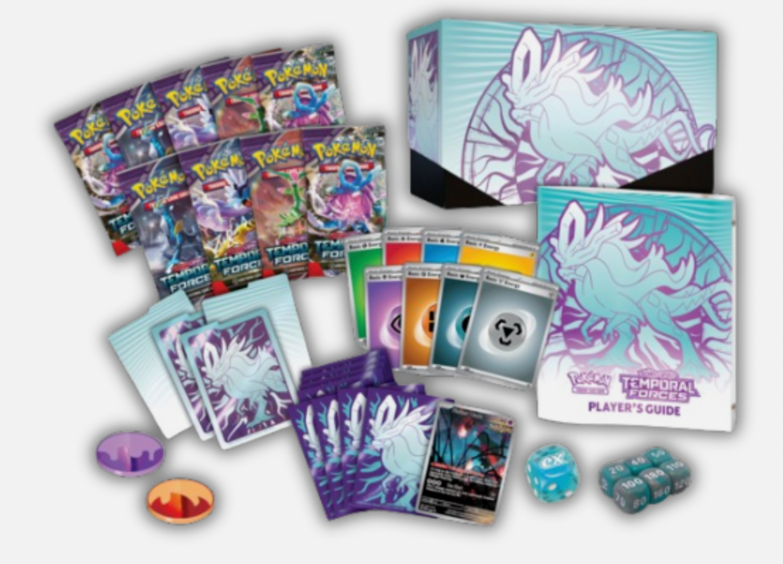 Pokémon Scarlet & Violet: Temporal Forces - Elite Trainer Box - Walking Wake