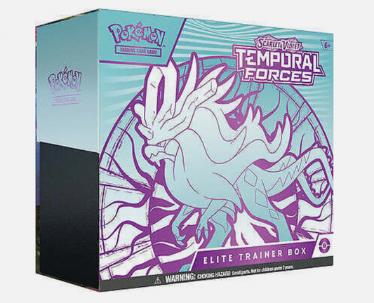 Pokémon Scarlet & Violet: Temporal Forces - Elite Trainer Box - Walking Wake