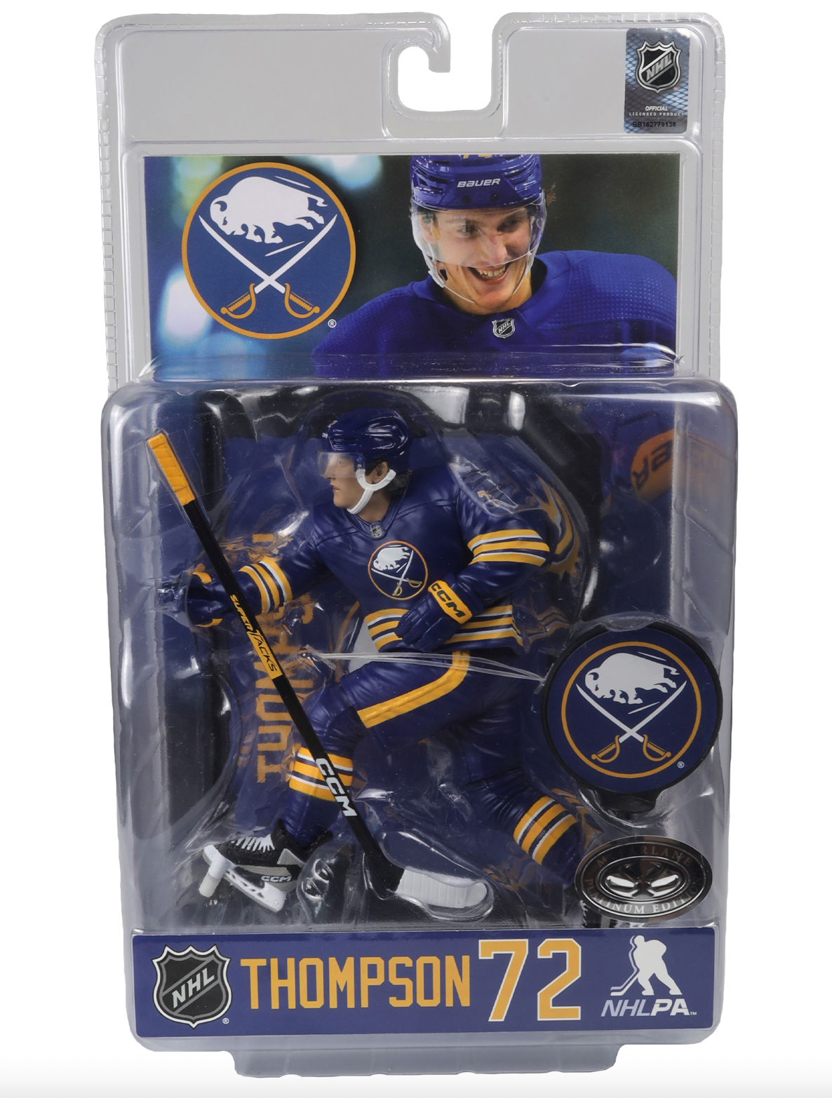 McFarlane NHL  Sports Picks - Tage Thompson Variant Figure - Buffalo Sabres - Pro League Sports Collectibles Inc.