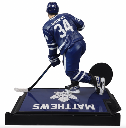 McFarlane NHL  Sports Picks - Auston Matthews Blue Jersey Figure - Toronto Maple Leafs - Pro League Sports Collectibles Inc.