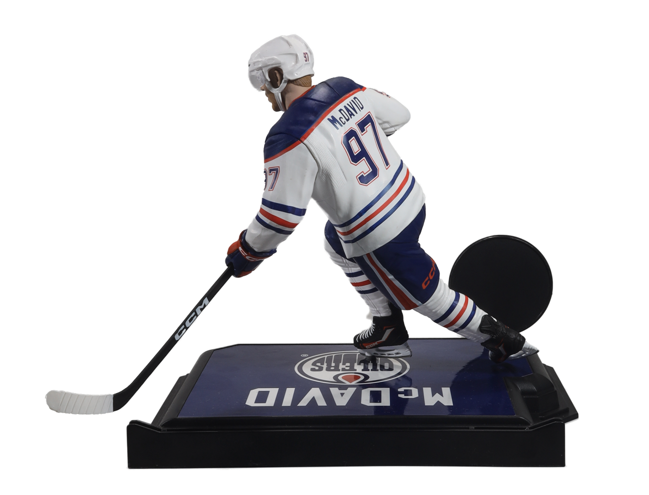 McFarlane NHL  Sports Picks - Conor McDavid White Jersey Figure - Edmonton Oilers - Pro League Sports Collectibles Inc.