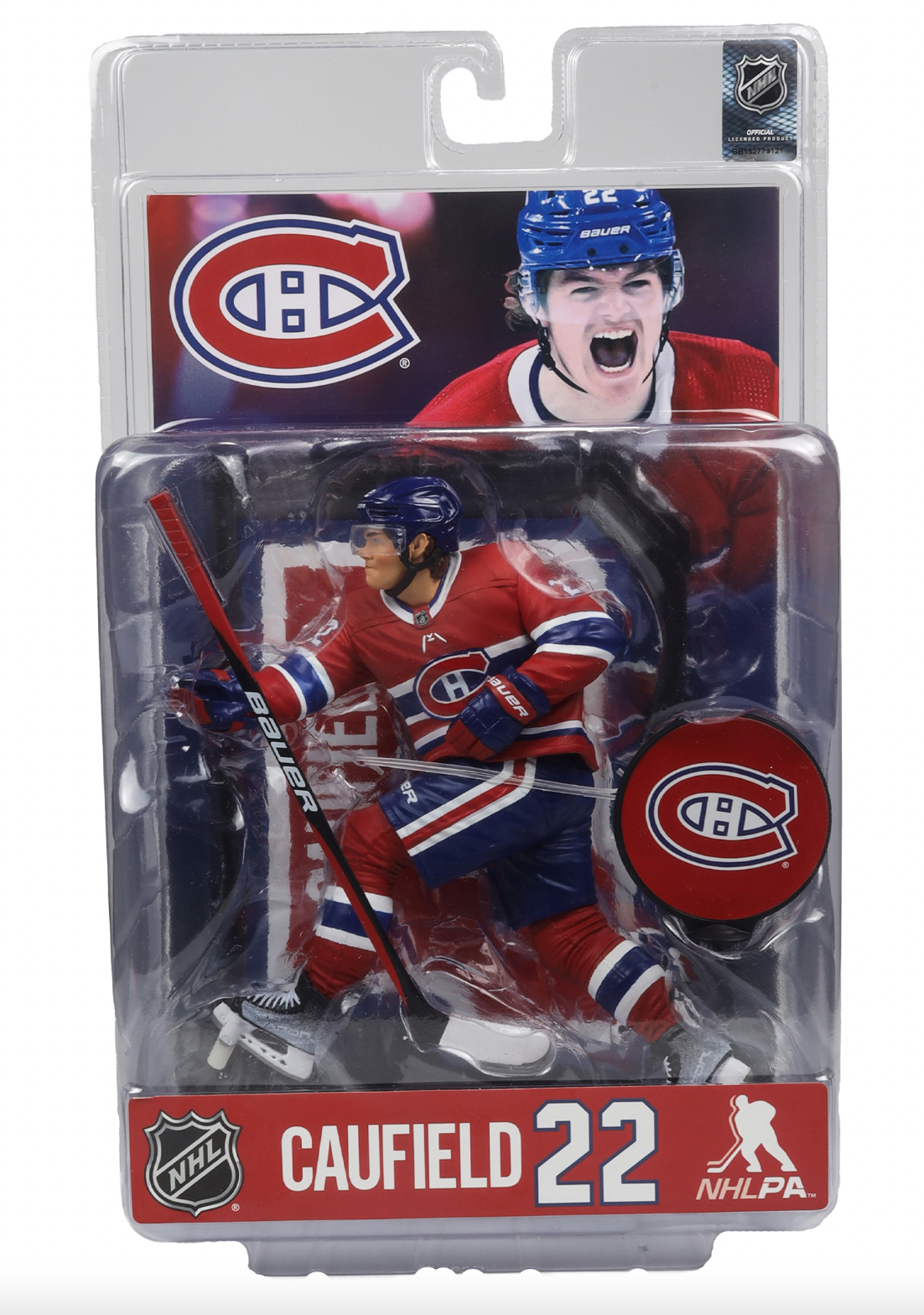 McFarlane NHL  Sports Picks - Cole Caufield Figure - Montreal Canadians