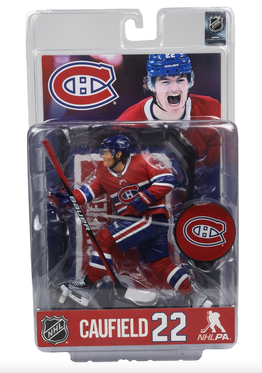 McFarlane NHL  Sports Picks - Cole Caufield Figure - Montreal Canadians - Pro League Sports Collectibles Inc.