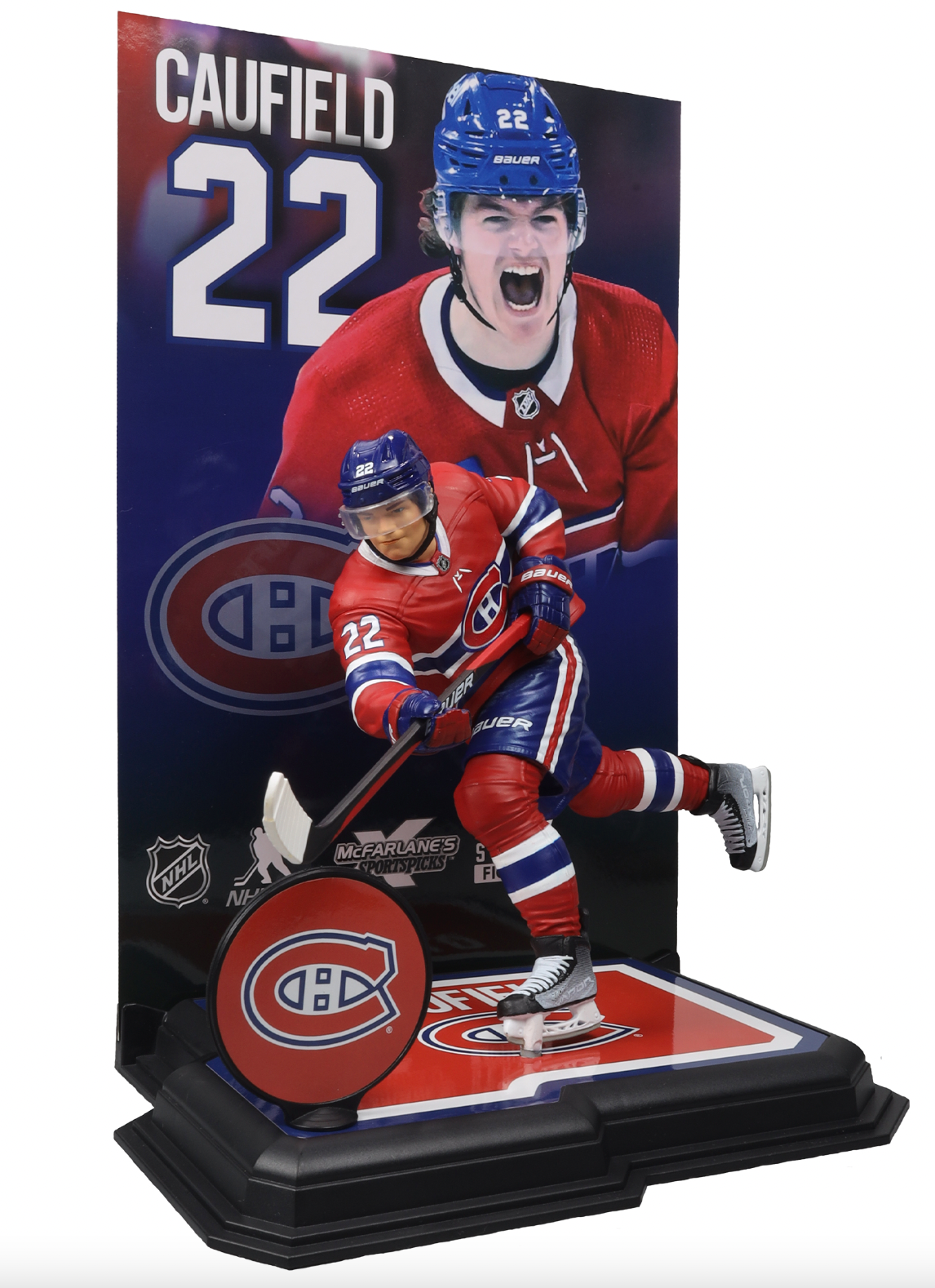 McFarlane NHL  Sports Picks - Cole Caufield Figure - Montreal Canadians