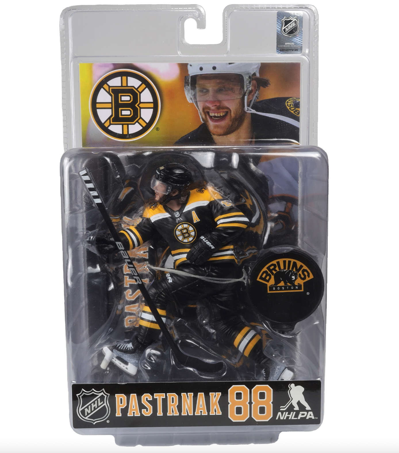 McFarlane NHL  Sports Picks - David Pastrnak Black Jersey Figure - Boston Bruins - Pro League Sports Collectibles Inc.