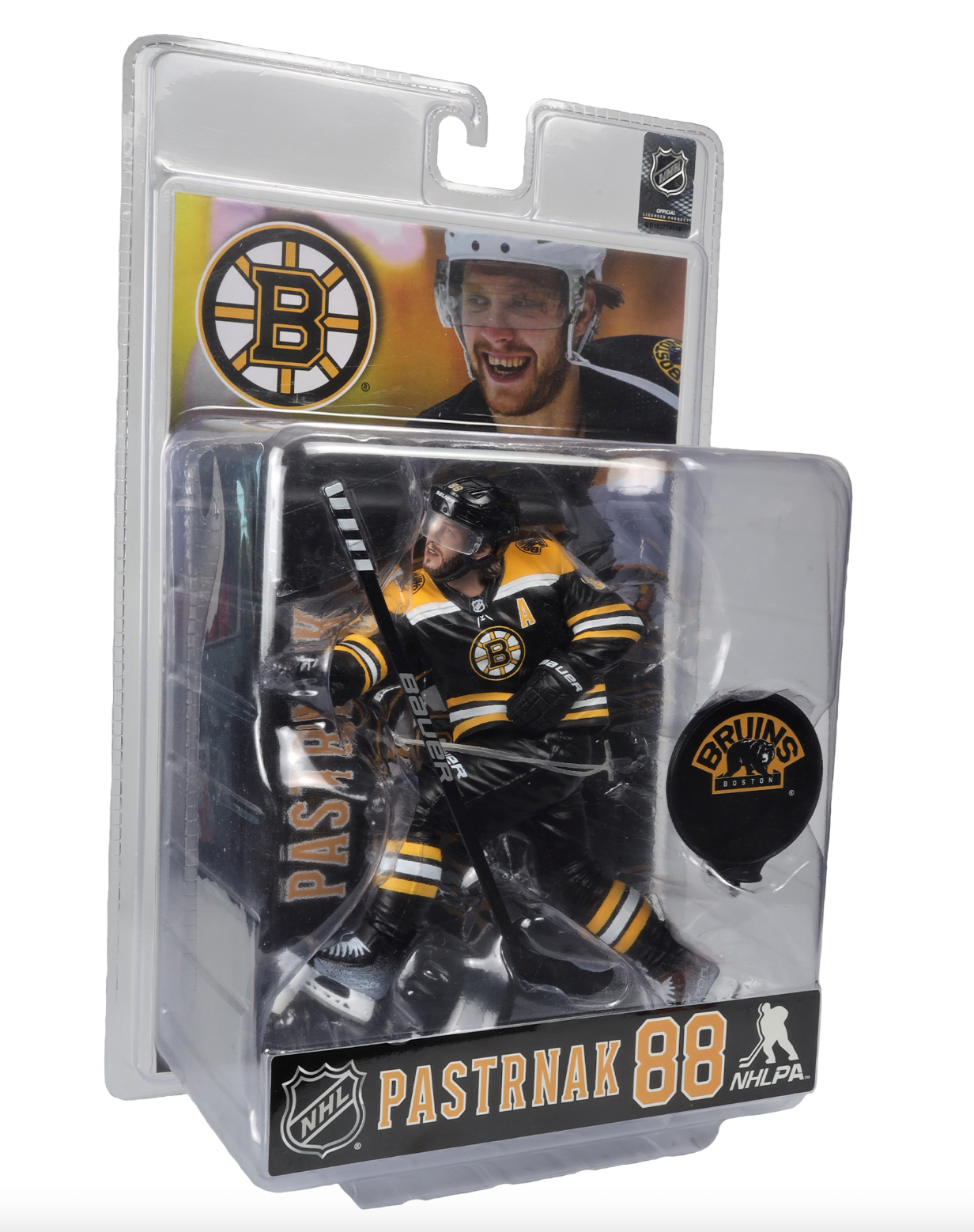 McFarlane NHL  Sports Picks - David Pastrnak Black Jersey Figure - Boston Bruins - Pro League Sports Collectibles Inc.