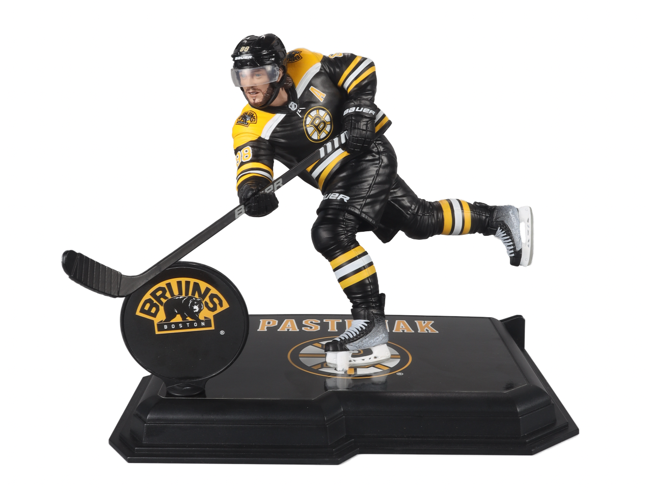 McFarlane NHL  Sports Picks - David Pastrnak Black Jersey Figure - Boston Bruins - Pro League Sports Collectibles Inc.