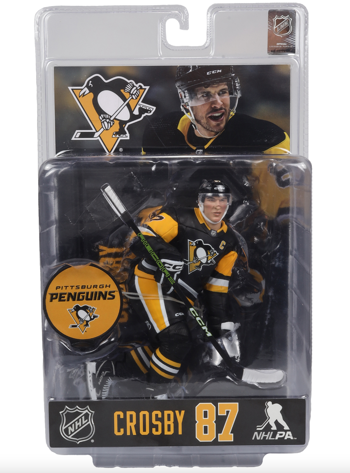 McFarlane NHL  Sports Picks - Sidney Crosby Black Jersey Figure - Pittsburgh Penguins